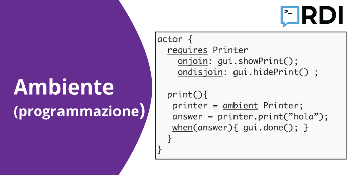 ambiente di programmazione