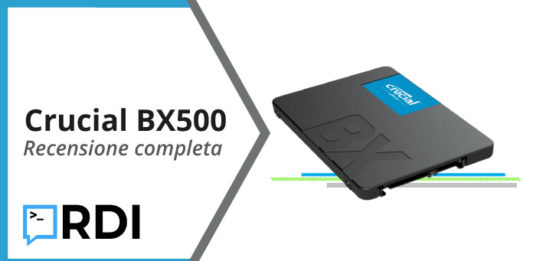 crucial bx500 recensione