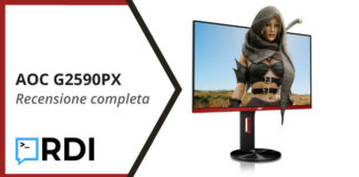 AOC G2590PX recensione