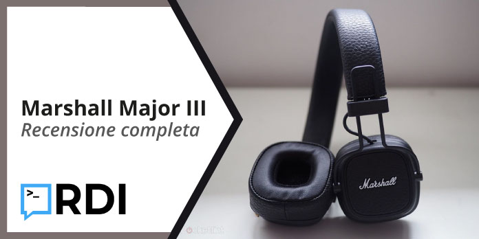 Marshall Major III: Cuffie Bluetooth - Recensione completa