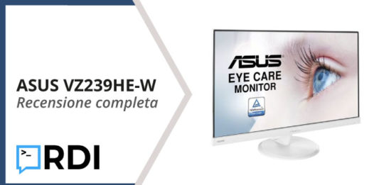 ASUS VZ239HE-W recensione