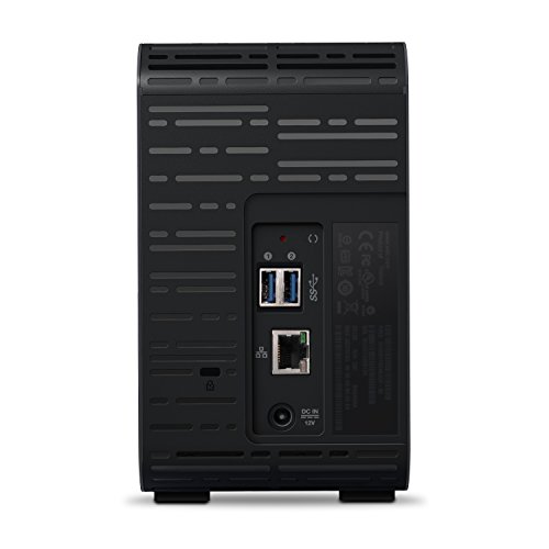 WD My Cloud EX2 Ultra rear