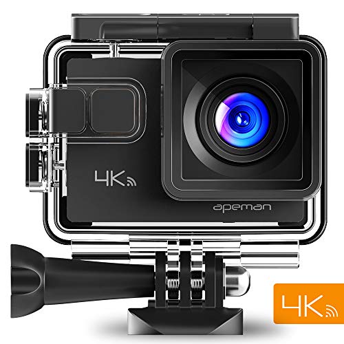 Apeman 4K: action cam - custodia impermeabile