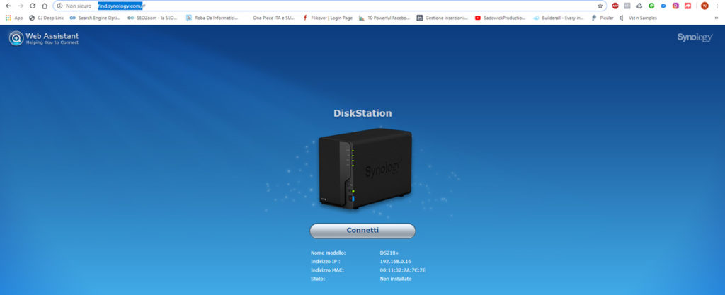 find synology