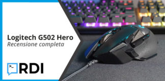 Logitech G502 Hero - Recensione completa