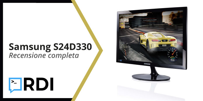 Samsung Monitor S24D330 - Recensione completa