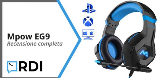 Mpow EG9: gaming headset - Recensione completa