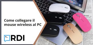 Come collegare il mouse wireless al PC