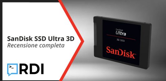 SanDisk SSD Ultra 3D - Recensione completa