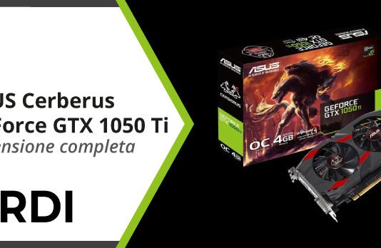 ASUS Cerberus GeForce GTX 1050 Ti - Recensione completa