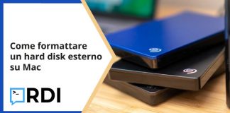 Come formattare un hard disk esterno su Mac