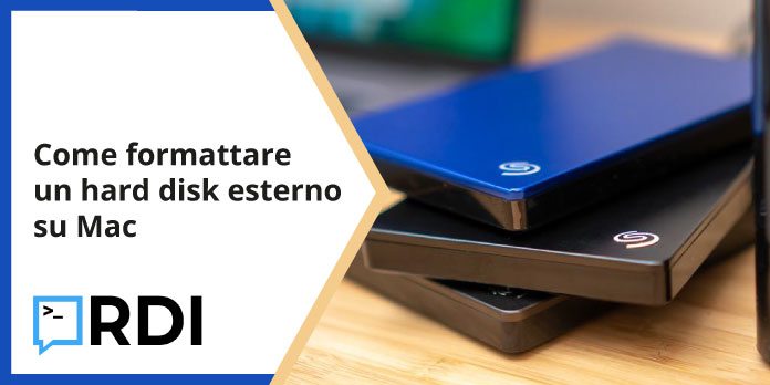 Come formattare un hard disk esterno su Mac