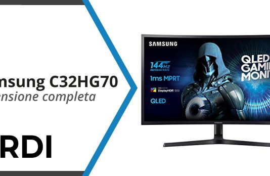 samsung C32HG70 recensione