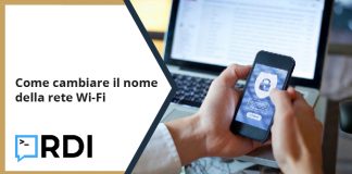 Come cambiare il nome della rete Wi Fi