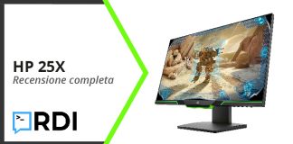 HP 25X Gaming Monitor - Recensione completa