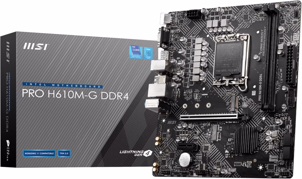 MSI PRO H610M-G