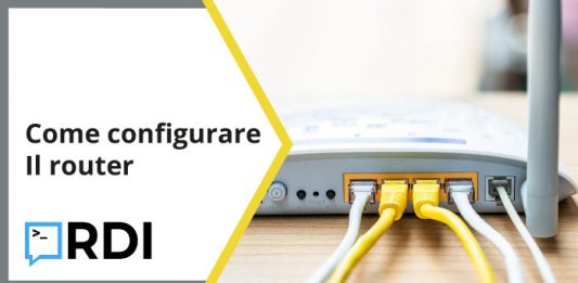 Come configurare il router