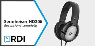 Sennheiser HD 206 - Recensione completa