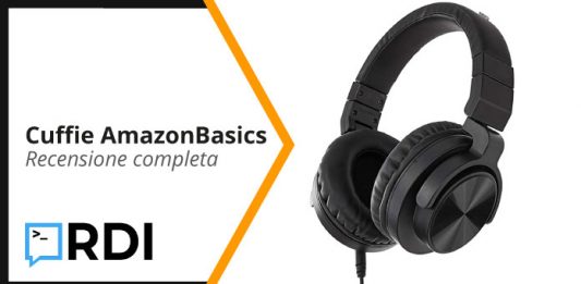 AmazonBasics Cuffie Bluetooth - Recensione completa