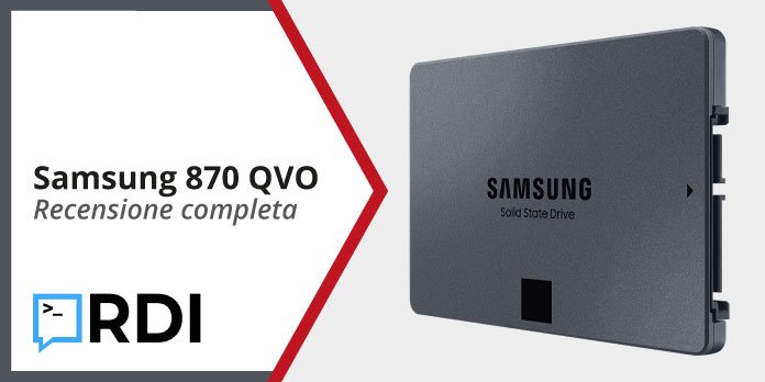 SSD Samsung 870 QVO - Recensione completa