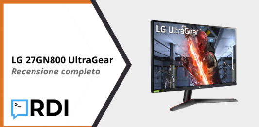 LG 27GN800 UltraGear - Recensione completa