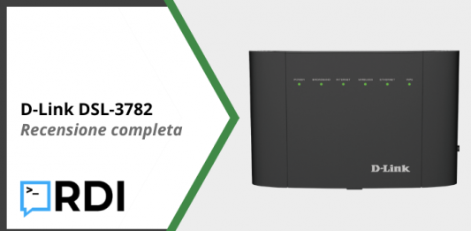 D-Link DSL-3782 - Recensione completa