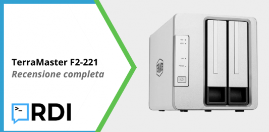 TerraMaster F2-221 NAS - Recensione completa