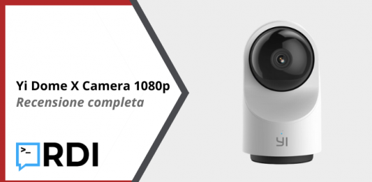 Yi Dome X Camera 1080p - Recensione completa