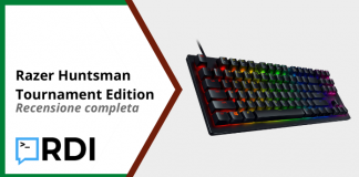 Razer Huntsman Tournament Edition - Recensione completa