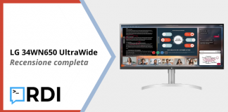 LG 34WN650 UltraWide - Recensione completa