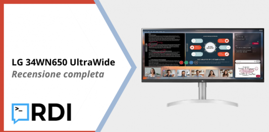 LG 34WN650 UltraWide - Recensione completa
