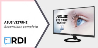 ASUS VZ279HE - Recensione completa