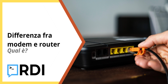 Differenza fra modem e router - Qual è?