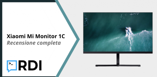 Xiaomi Mi Monitor 1C - Recensione completa