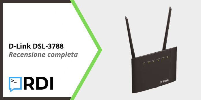 D-Link DSL-3788 - Recensione completa