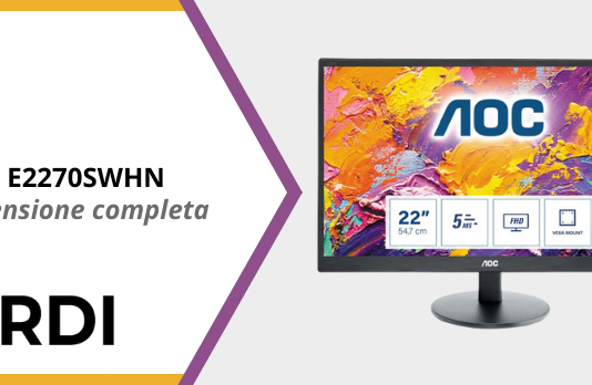 AOC E2270SWHN Monitor - Recensione completa