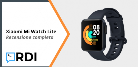 Xiaomi Mi Watch Lite - Recensione completa