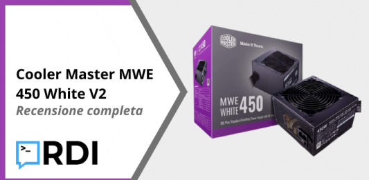 Cooler Master MWE 450 White V2 - Recensione completa