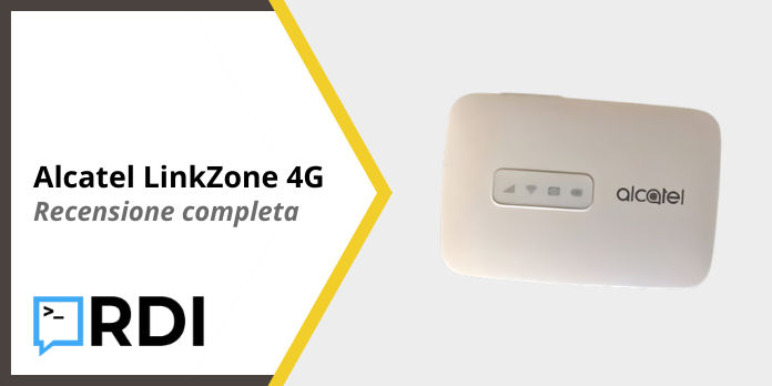 Alcatel LinkZone Router 4G - Recensione completa