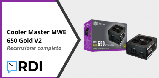 Cooler Master MWE 650 Gold V2 - Recensione completa