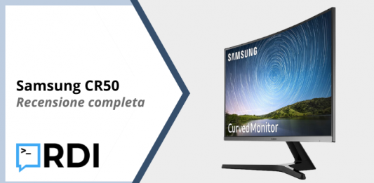 Samsung CR50 32" - Recensione completa