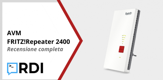 AVM FRITZ!Repeater 2400 - Recensione completa