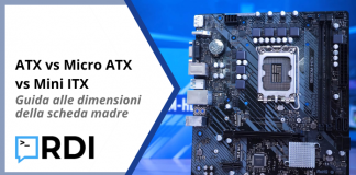 ATX vs Micro ATX vs Mini ITX - Guida alle dimensioni della scheda madre