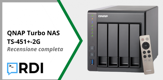 QNAP Turbo NAS TS-451+-2G - Recensione completa