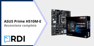 ASUS Prime H510M-E - Recensione completa