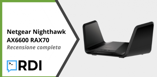 Netgear Nighthawk AX6600 RAX70 - Recensione completa