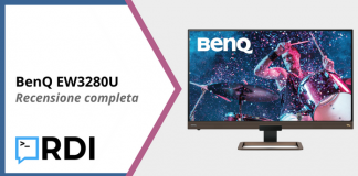 BenQ EW3280U Monitor 4K - Recensione completa