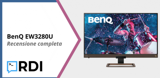 BenQ EW3280U Monitor 4K - Recensione completa