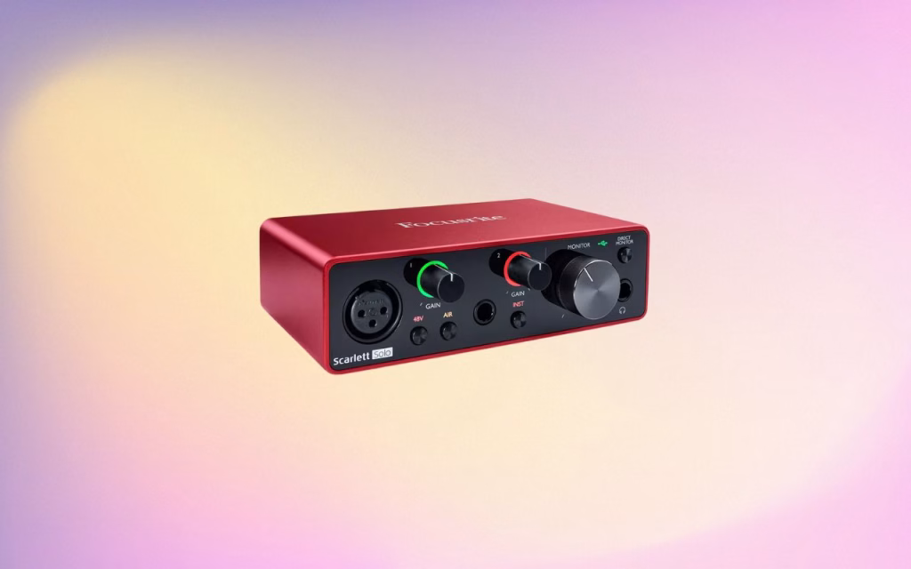 Focusrite Scarlett Solo - Recensione completa