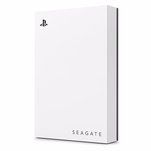 Seagate Game Drive per PS4/PS5, 2 TB, HDD esterno, USB 3.0, licenza ufficiale, LED blu, incl. 2 settimane Playstation+ (STLV2000202)
